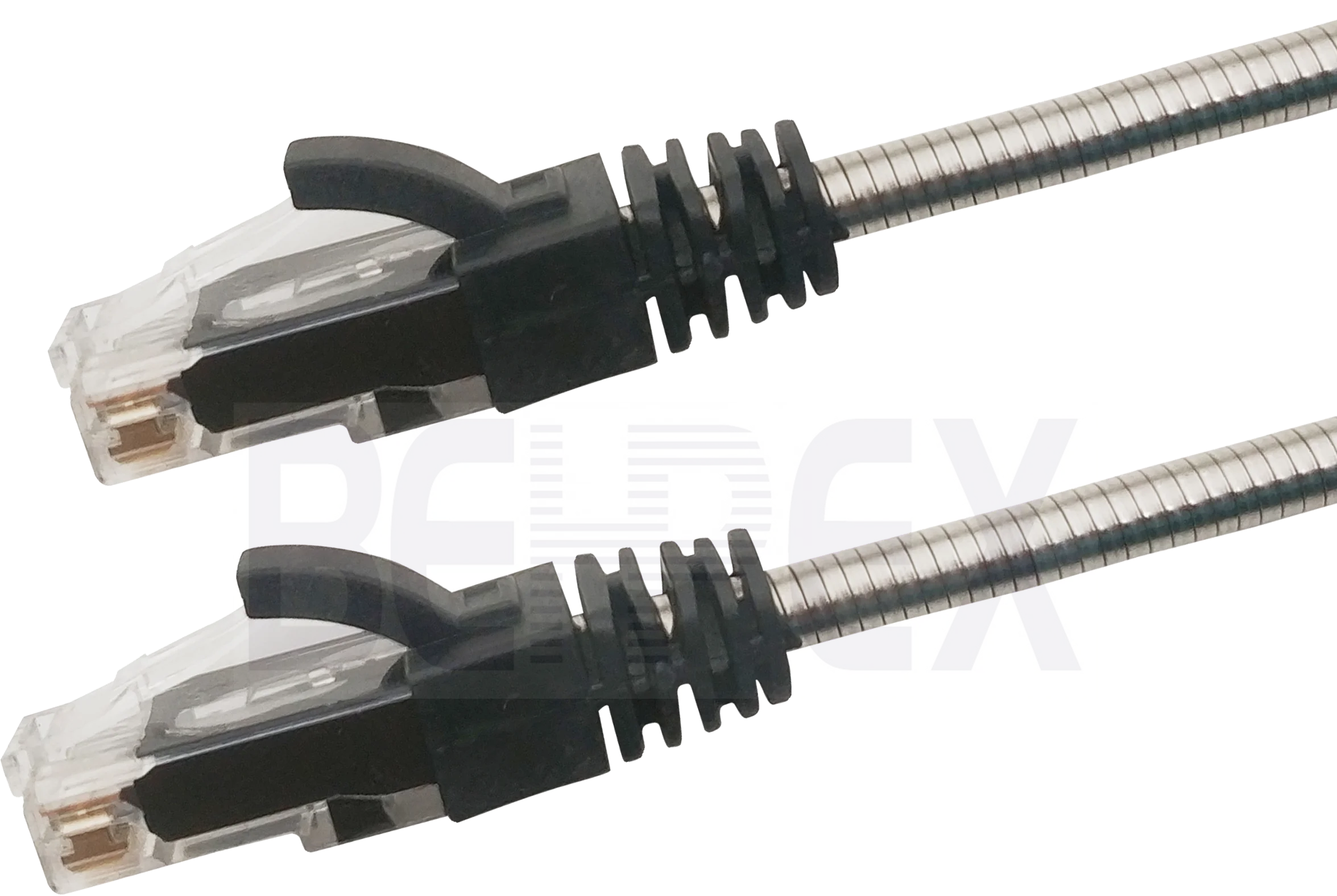 Armored Anti Rodent Outdoor/Indoor Cat.6A U/FTP Patch Cable Cat6 cable Cat7 & Cat8 ethernet cable