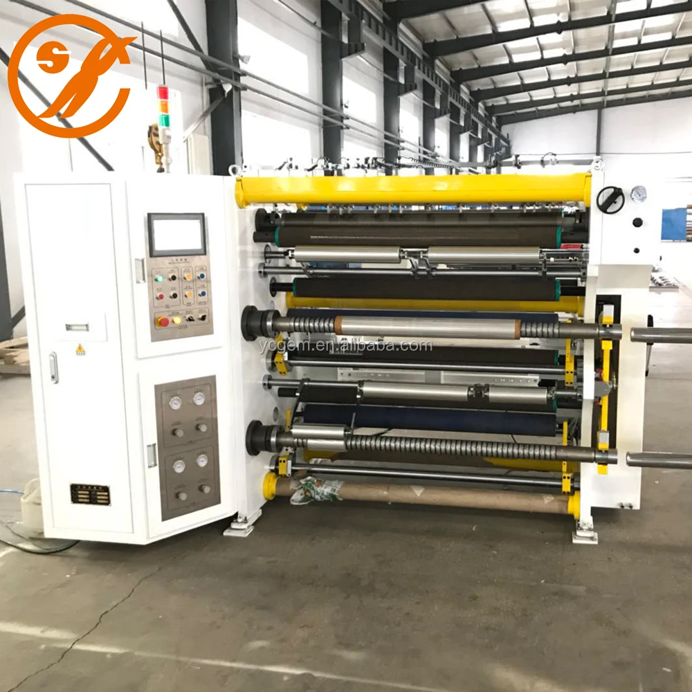 450m Plastic Film Paper Slitter Yuncheng Plate Making Printing Machinery Servo Motor