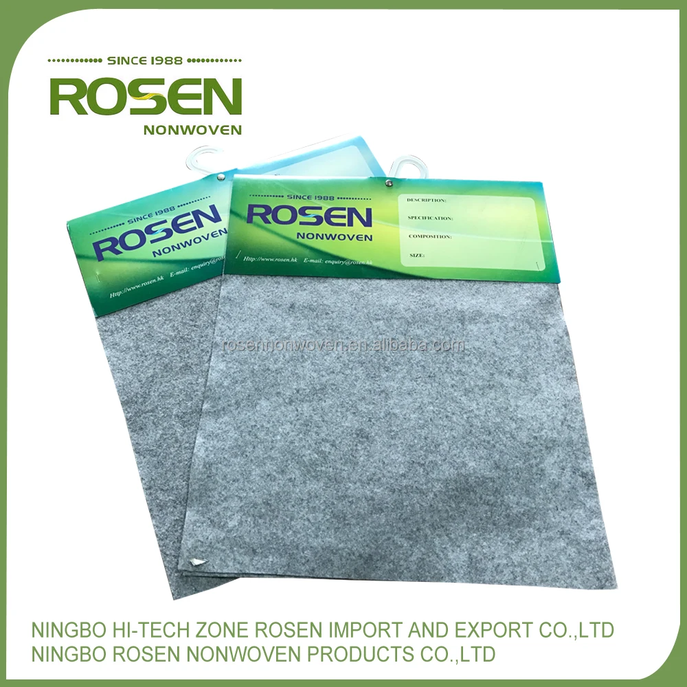 
RS NONWOVEN breathable needle punch wholesale polyester felt with sheet and roll 