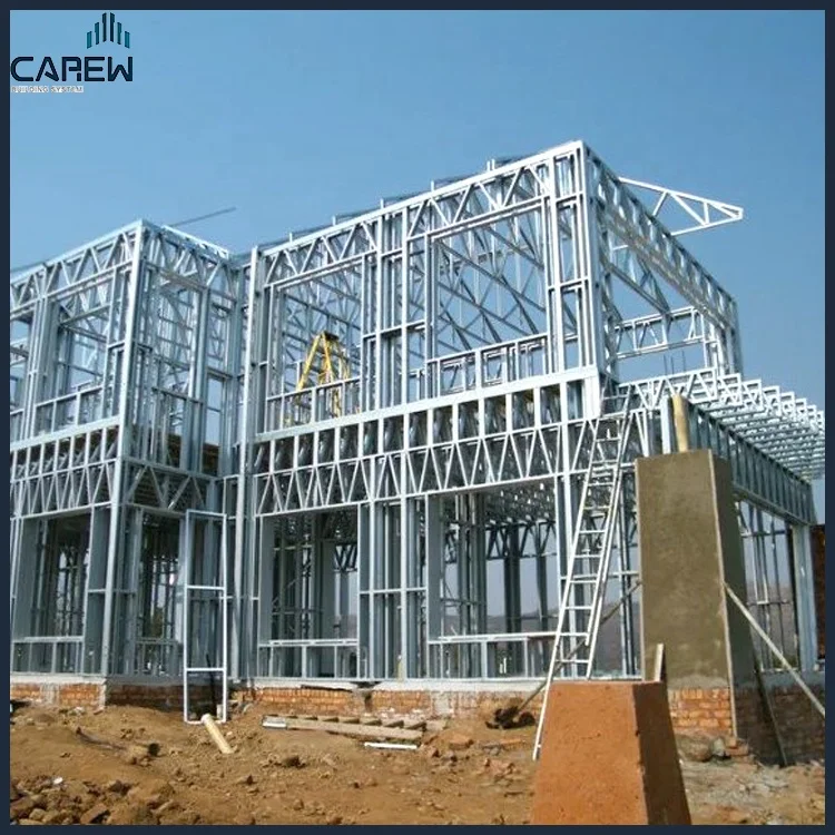 Custom size quick assembled light steel prefabricated House villa conforming to ICC AISI EN AS NZS Standard