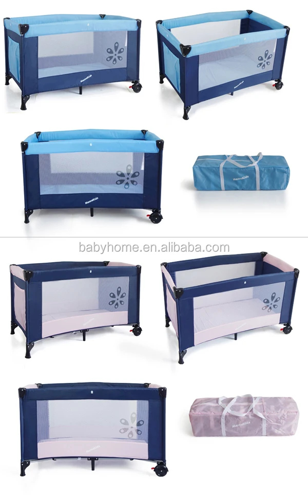 Wholesale simple design travel cot playpen baby