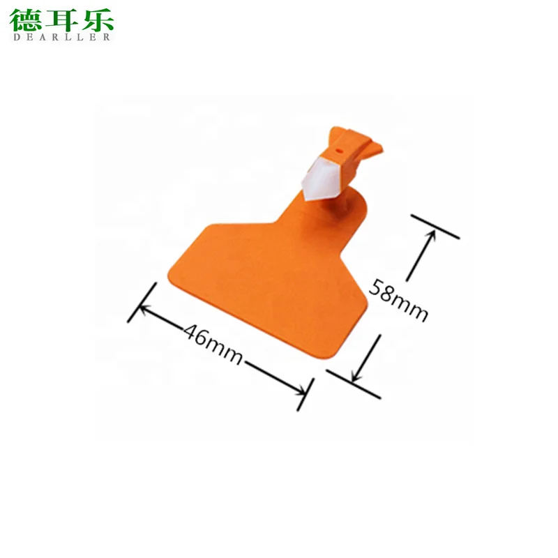 TPU Material and ISO 9001 Certification Cattle Ear Tag