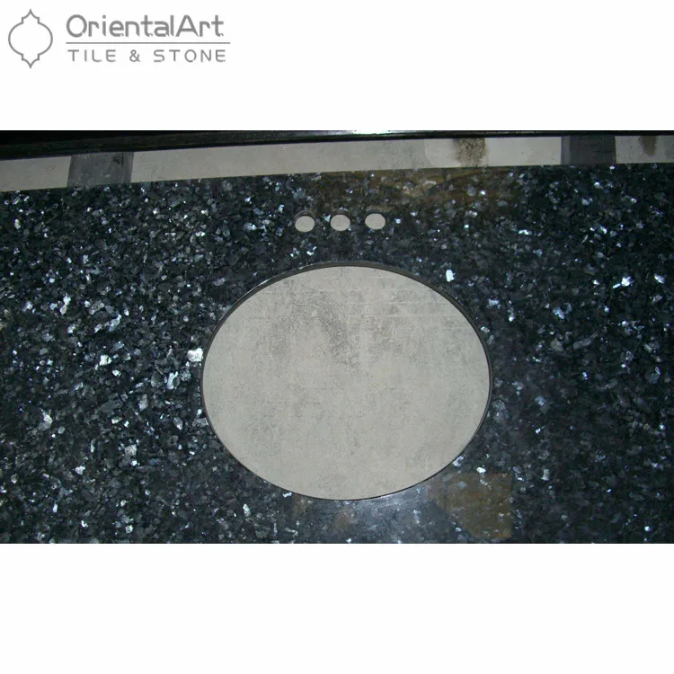 Laminate blue pearl granite kitchen countertops