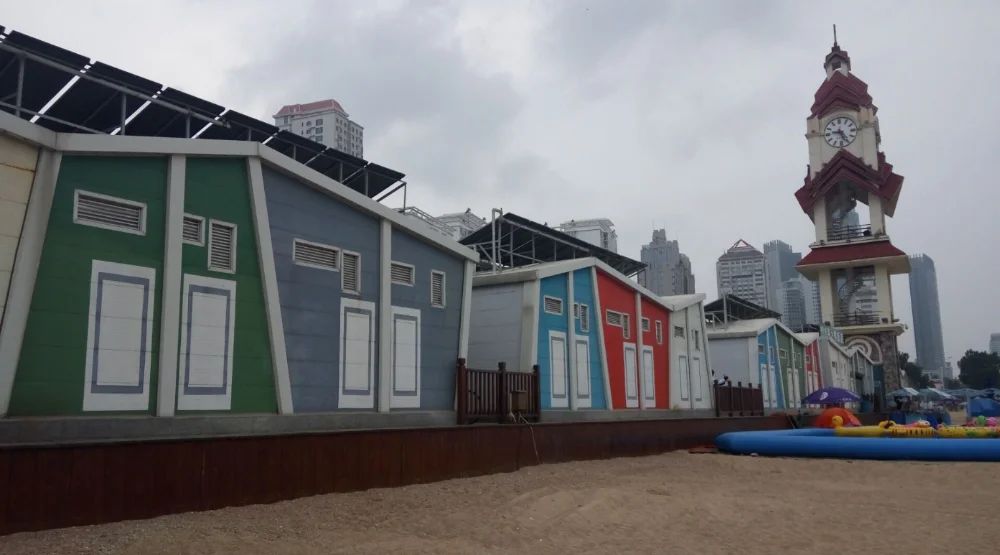 Low Cost Prefabricated House Container Prefab Steel Frame Houses Double Storey Prefab House South Africa