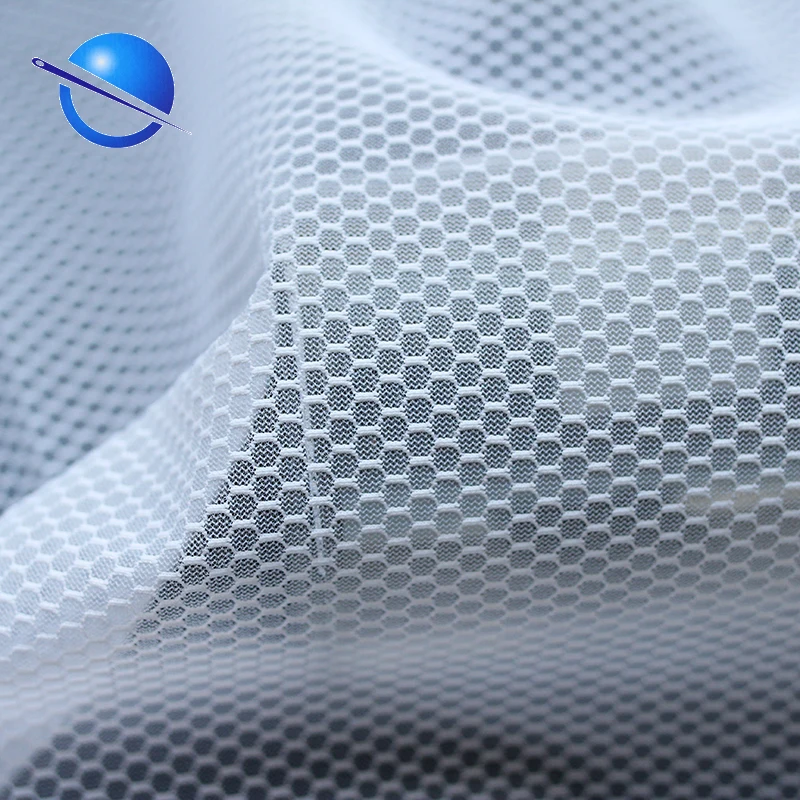 warp knitted non-stretch honeycomb mesh fabric for outdoor garment