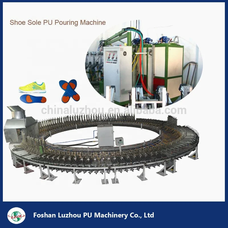 Полиуретановая машина для производства обуви машины литья стельки под давлением
