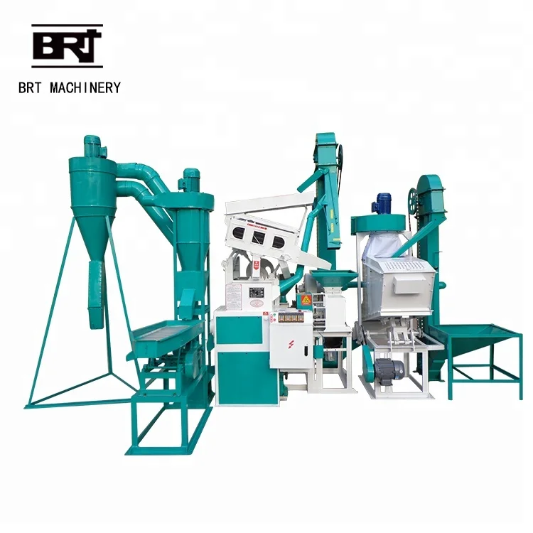 Automatic mini rice processing mill/rice mill plant/ricemill machine