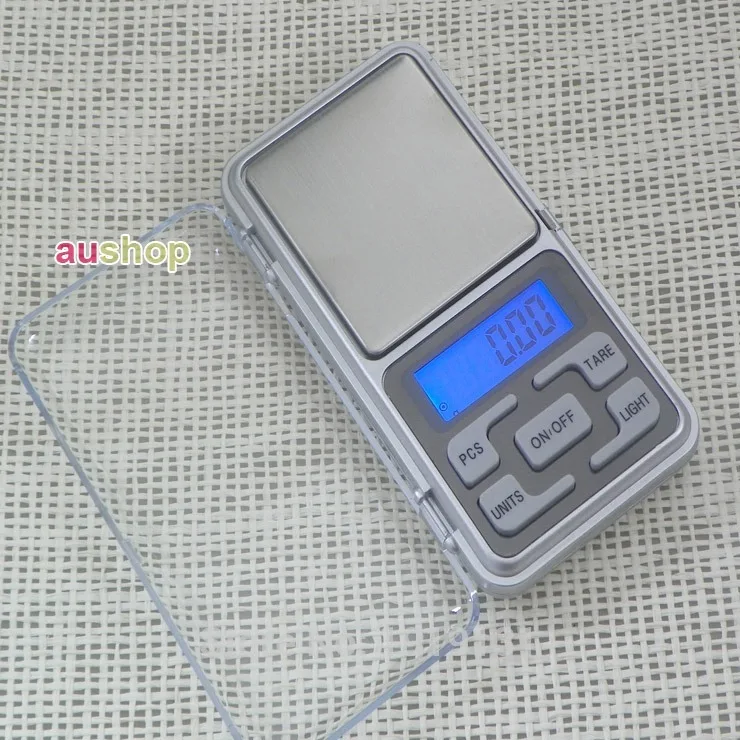 Mini Digital Scale 500g / 0.1g Precision LCD Display Electronic Digital Scale Kitchen Jewelry Weighing Balance Pocket Scale