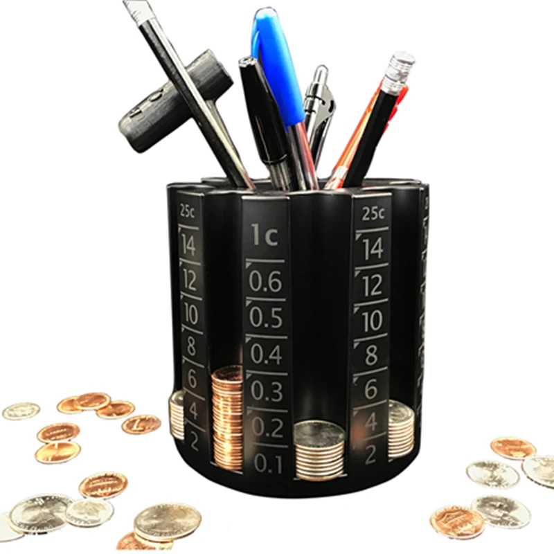 Best Selling Money Bank Coin Jar Money Box Plastic Pen Holder Piggy Bank