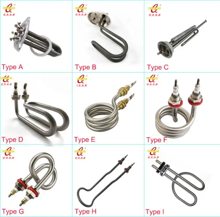direct manufacturer electric tubular water immersion heating element for water dispenser