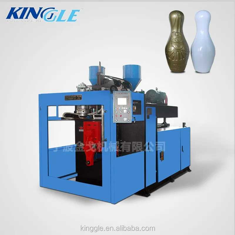 Double die head for blowing machine