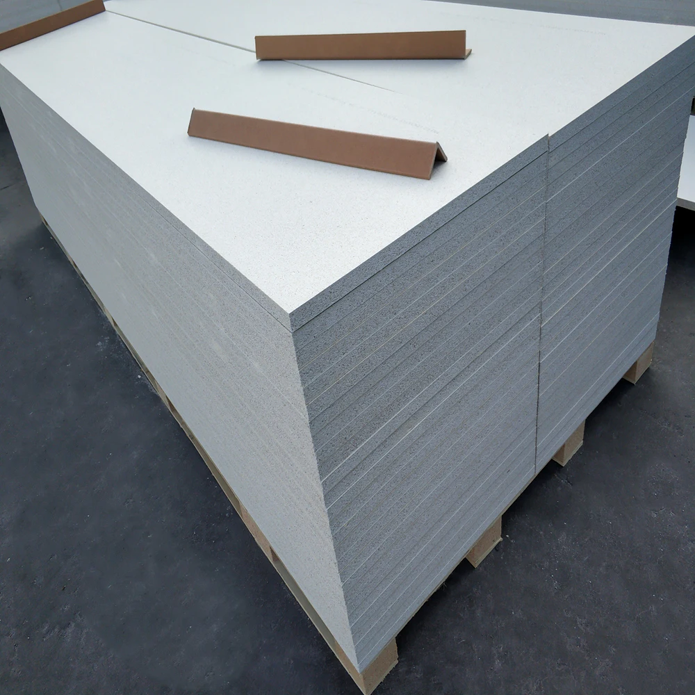 
19mm Grey color Pure sulfate mgo board for floor with high bending strength T/G groove 
