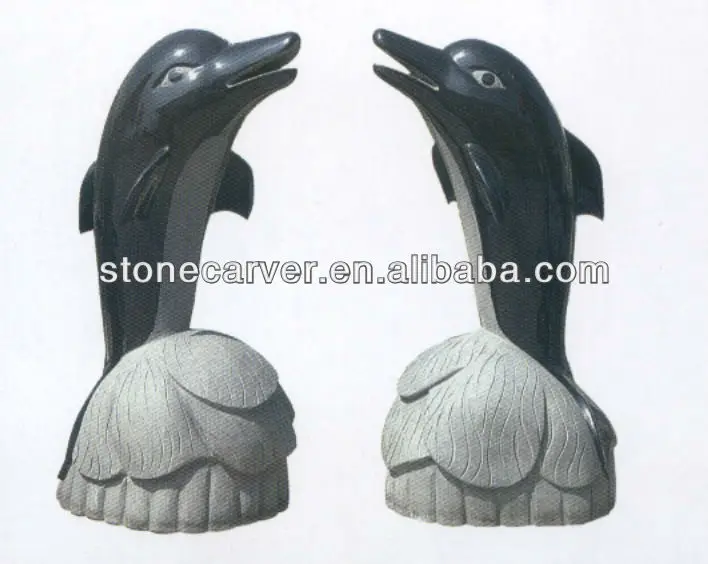 Outdoor Dolphin Water Fountain