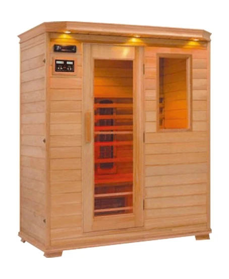 4 people luxury Sauna room wooden far infrared sauna cabin include Sauna Heater (KGT-JCS-04L)