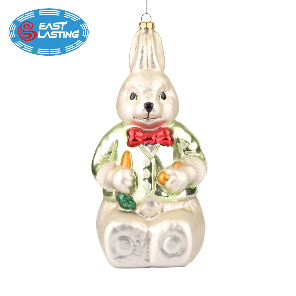 
City symbol gift ideas logo custom glass Christmas figurine 