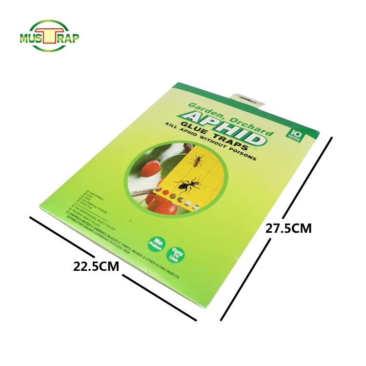 Insect Glue Traps Pest Control Traps Fly Glue Paper Board