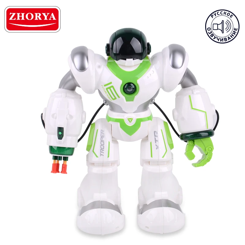 
Zhorya humanoid intelligent programmable robot intelligence with Russian IC 