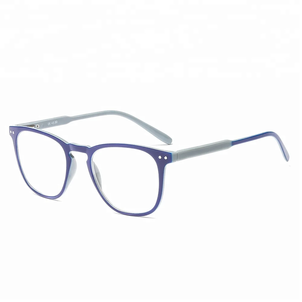 JH Retro Designer Wholesale Square Hyperopia Mens Women Fashion Optics Reading Glasses 2021