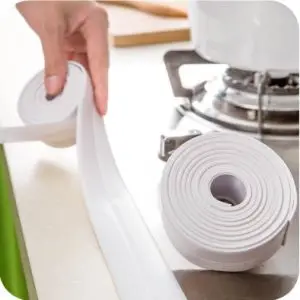 Kitchen bathroom wall pvc sealing self-adhesive tape caulk strip bath bathroom sealant  caulk strip shower sealant strip caulk t