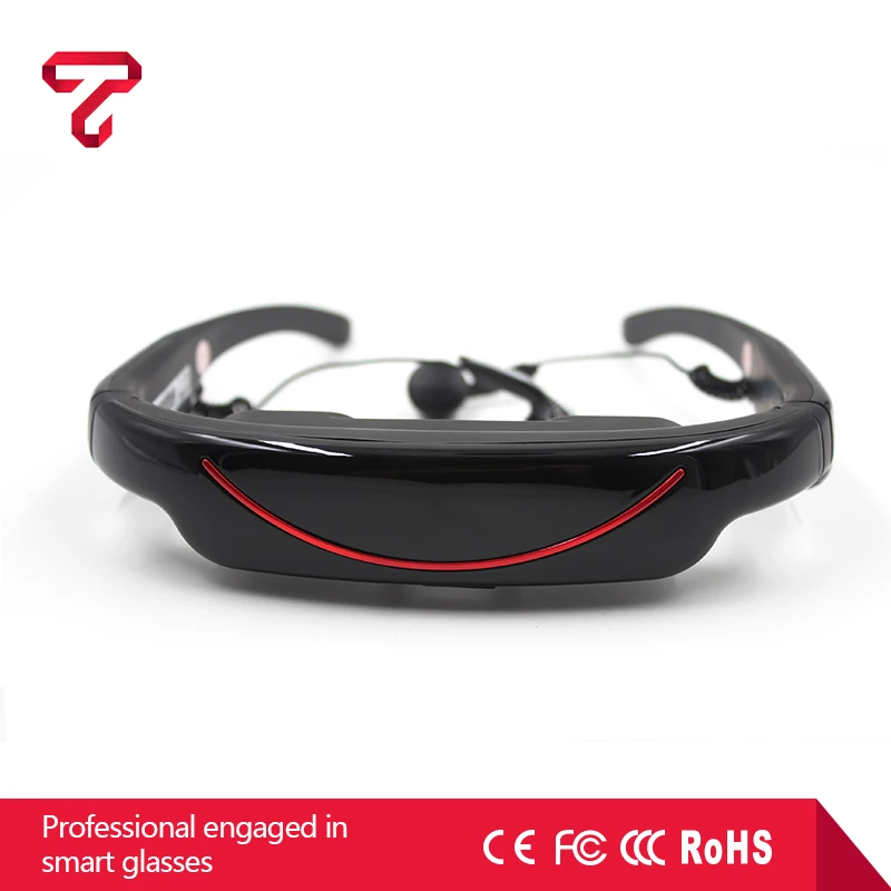 
New Movies on 72 Inch Virtual Screen Mobile Theatre Video Glasses connected with ps2, ps3, tv tuner 