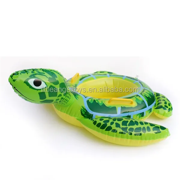 B01 Seasonic PVC Inflatable Frog Sea Turtle Baby Swimming Boat Ring For Sale  swimming ring float for pool