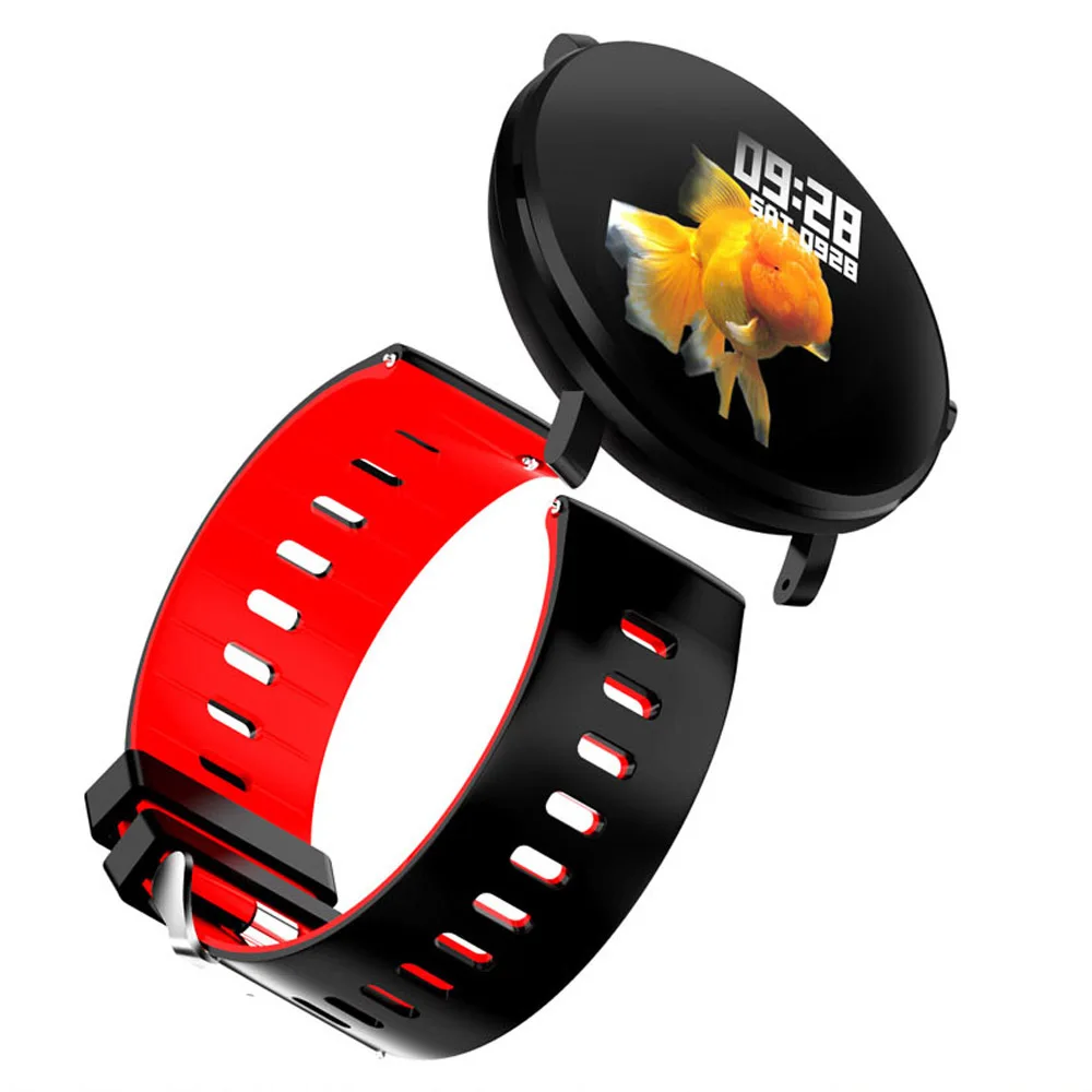 
K9 round screen multifunction watches 24 hour instruction Speed Measurement Power Rese 1.3 inch waterproof IP68 smart watch 2021 