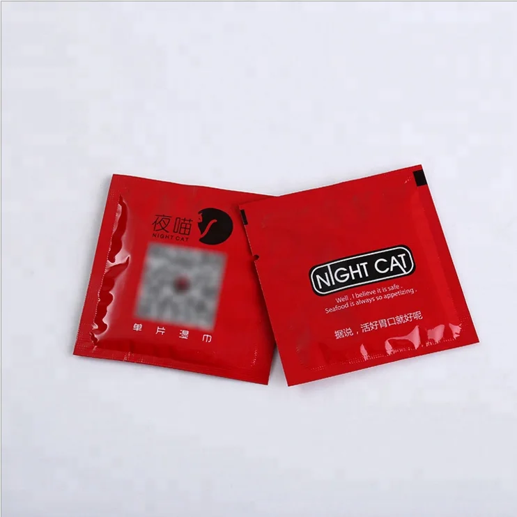 mini glasses cup pocket sanitizing wet wipes/ tissue