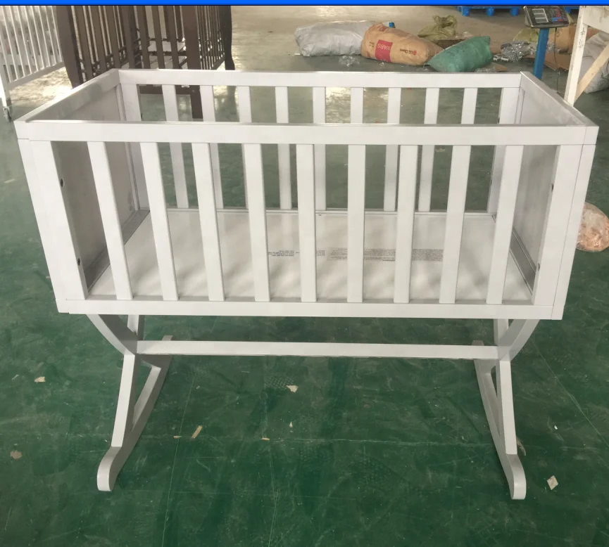 
Cradle/ Wooden swinging baby crib/rocking crib 