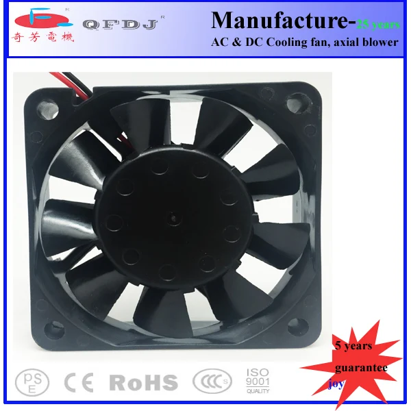 
pc fan case 60x60x10 60mm 12 volt dc 6cm cpu pc computer cooling fan 