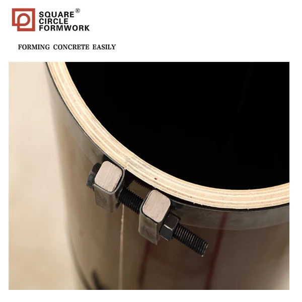 
Film Faced Plywood Round Column Concrete Tube Forms 