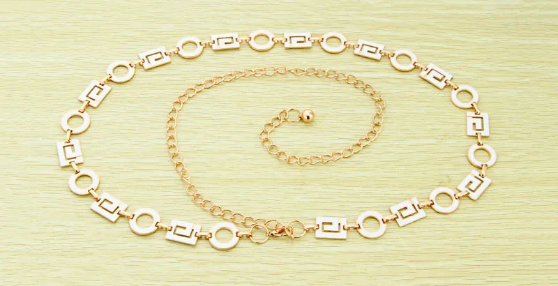 High Quality Metal Chain Belt, Gold Belly Chain, Women Waist Belts Chain