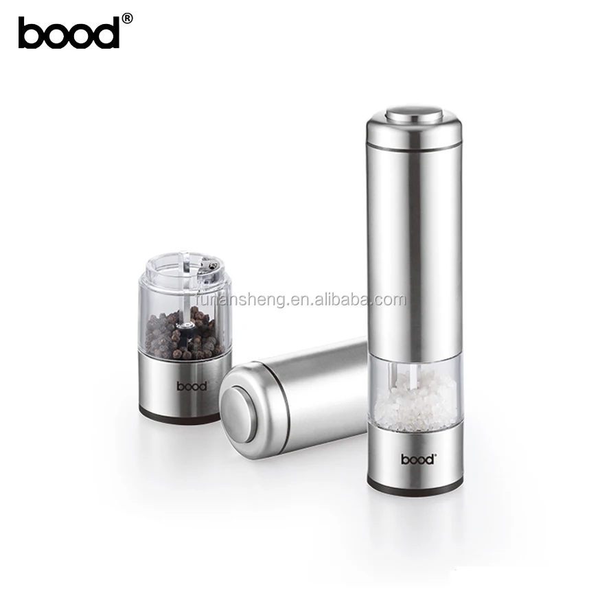 
Electric Salt & Pepper Grinder/ New Design Stainless steel Salt & Pepper Mill 