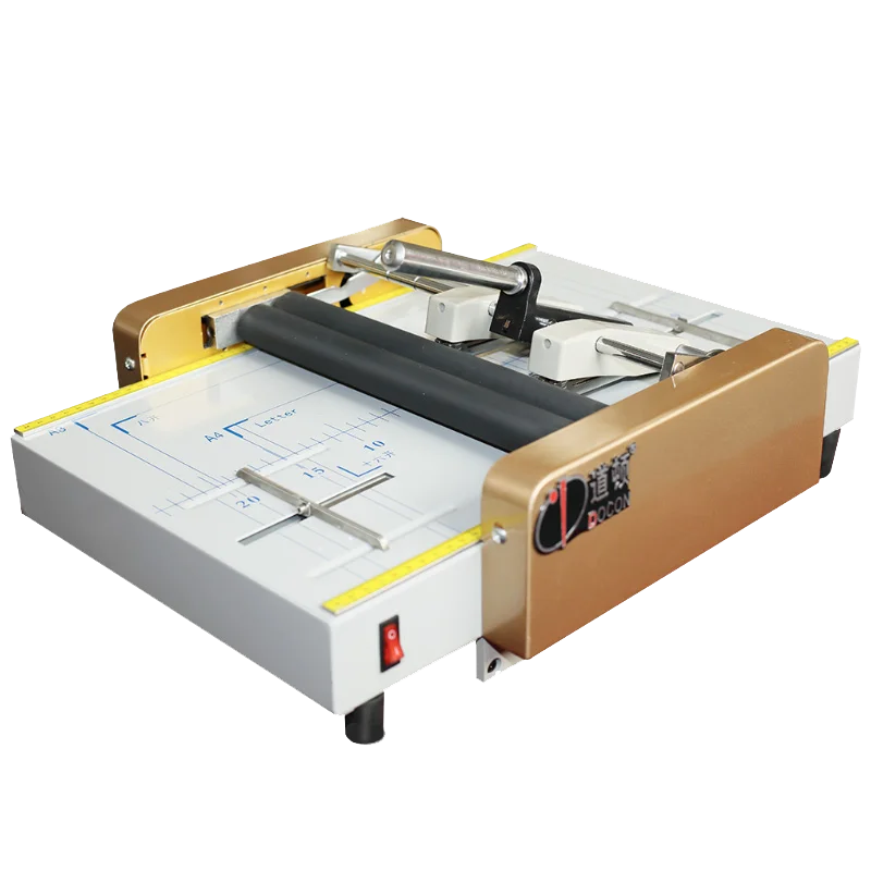 DC-200 manually booklet making machine Manual folding folding riding nail integrated machine A3 format manual binding machine