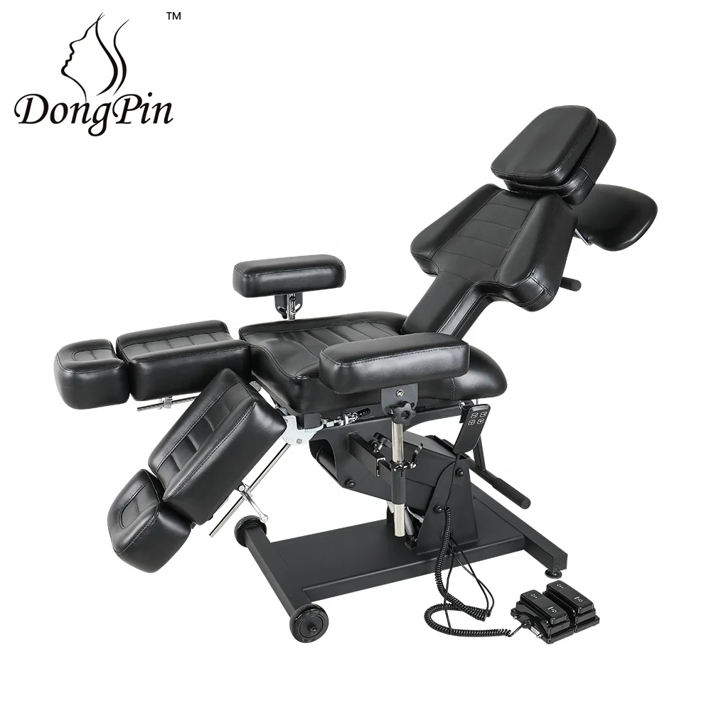16 years of manufacturer 2 motors adjustable electric tattoo chair bed