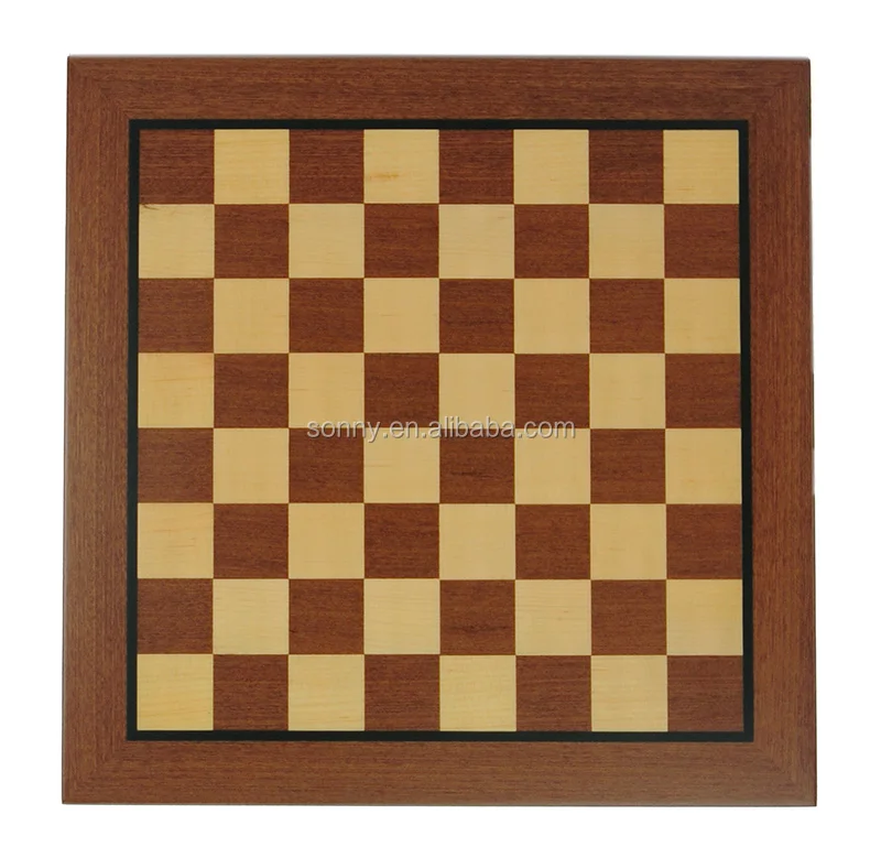 Custom Garden Wood Chess Board Game Set
