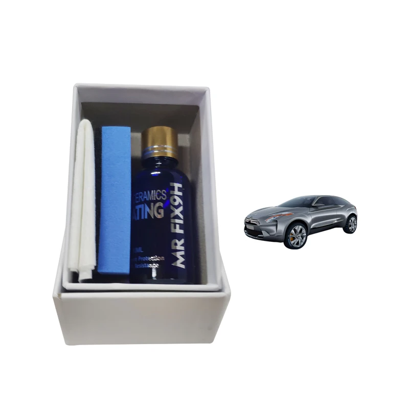 Auto mobile body nano 9H ceramic coating protecting High gloss