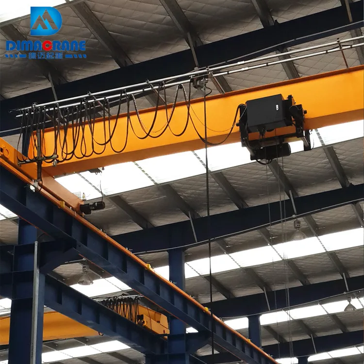 
Best-selling 15 ton 16 ton overhead crane single girder beam bridge EOT crane for Injection mold factory price 
