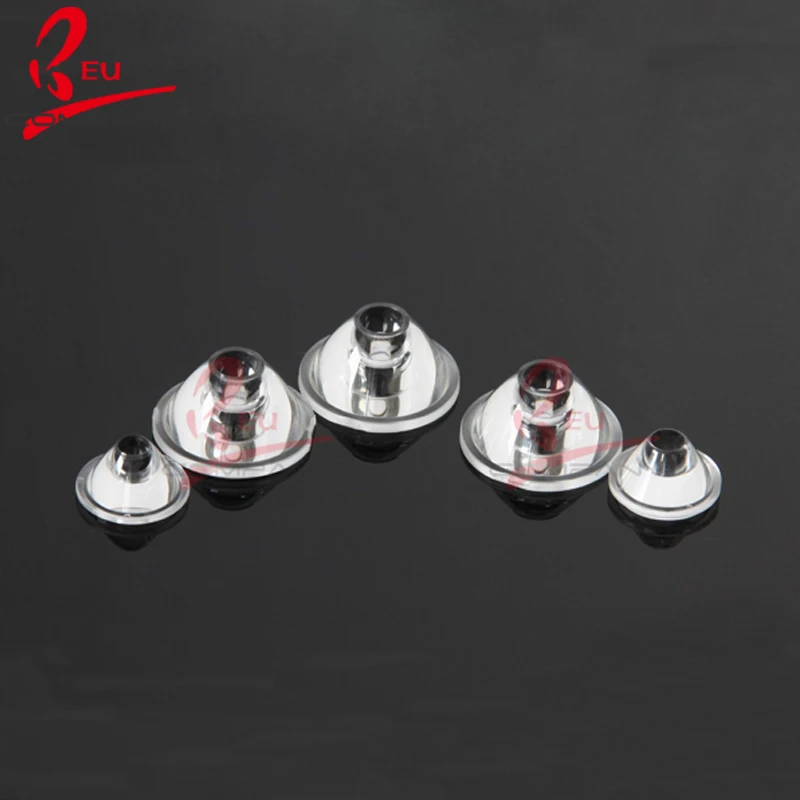 20mm Transparent LED Lens Reflector Collimator 8 Degree
