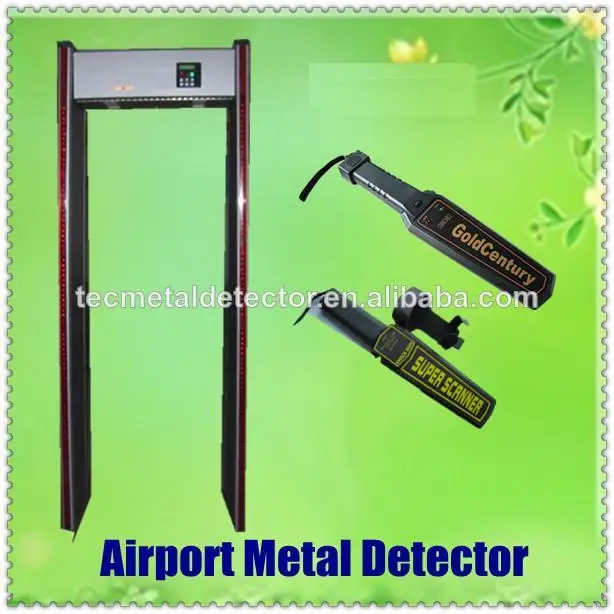 Detectie metale для всего тела сканер в аэропорту tec-100