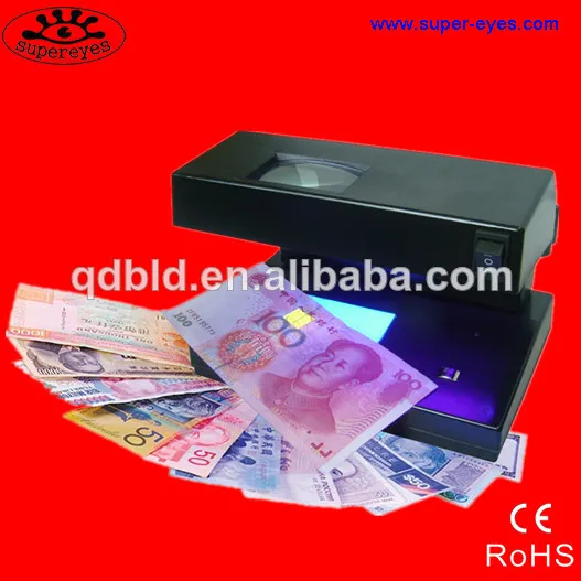 uv portable money detector, banknote detector, currency detector