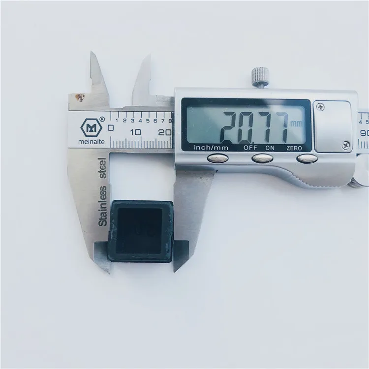 Лидер продаж 2019 черные пластиковые концевые колпачки для алюминиевых перил