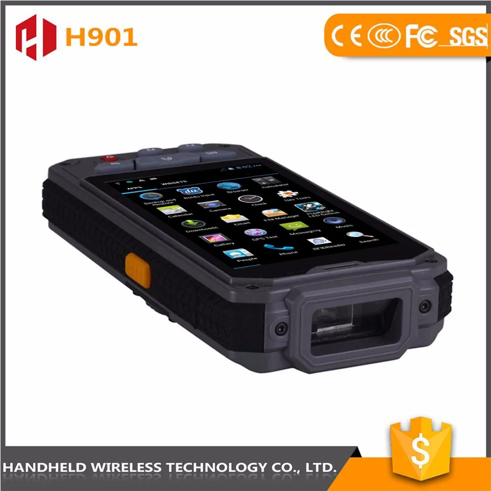 2016 новые активные rfid кпк, портативный считыватель H901 android системы