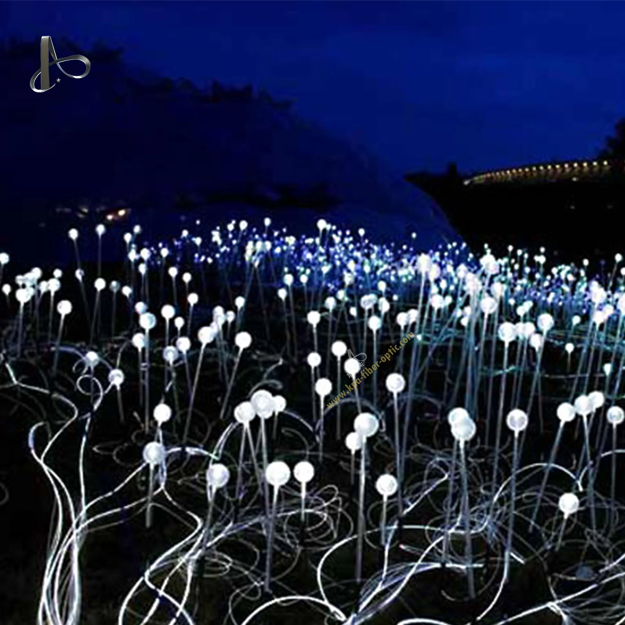 Outdoor Landscape Lighting Led Fiber Optic Light Balls