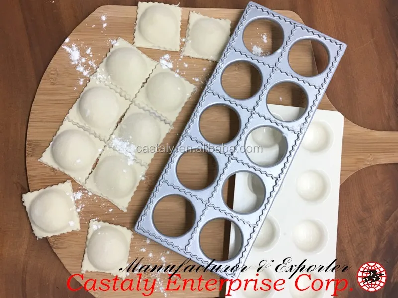 Household Items Kitchen Cooking Dough Press Utensils Tortellini Ravioli Pasta Machine