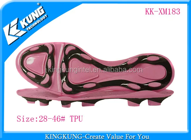Stylish football shoe sole made by TPU