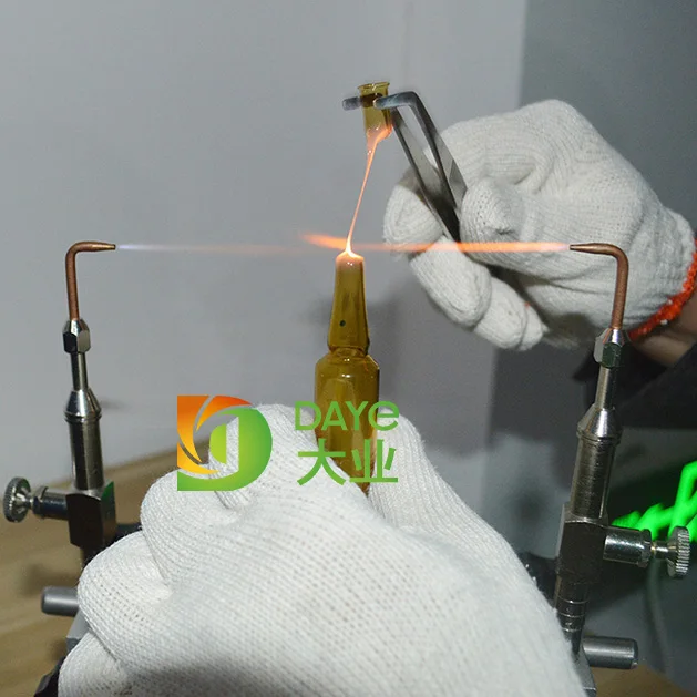 manual 1-10 ml ampoule filling sealing machine line equipment