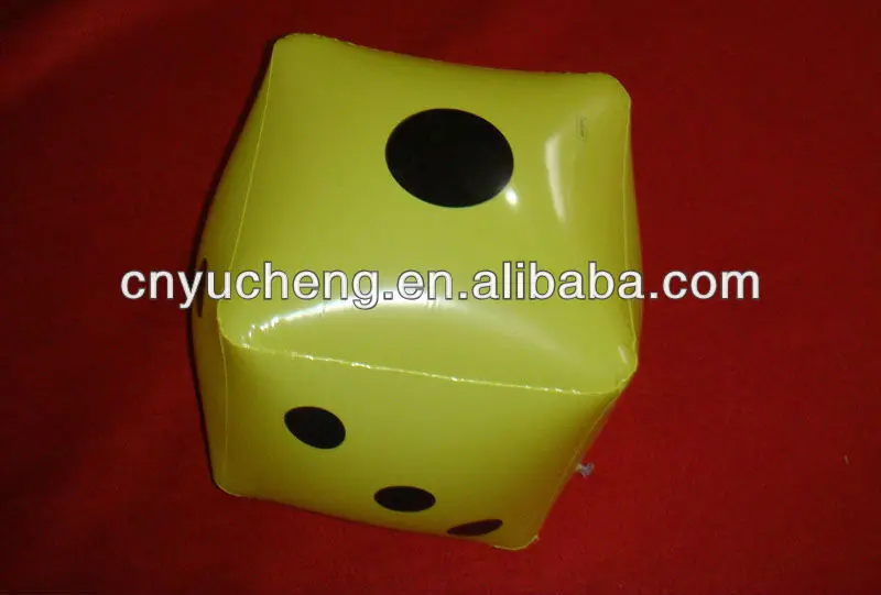 inflatable square ball/ cube ball/beach ball