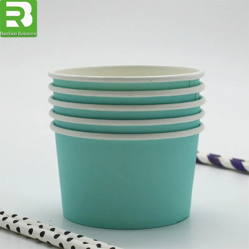 
Waterpoof Paper disposable ice cream cup 