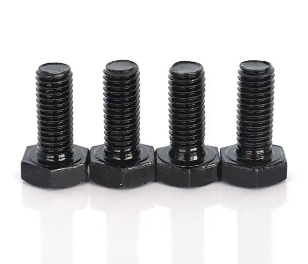 
 Высокопрочный шестигранный болт черного цвета Hebei  