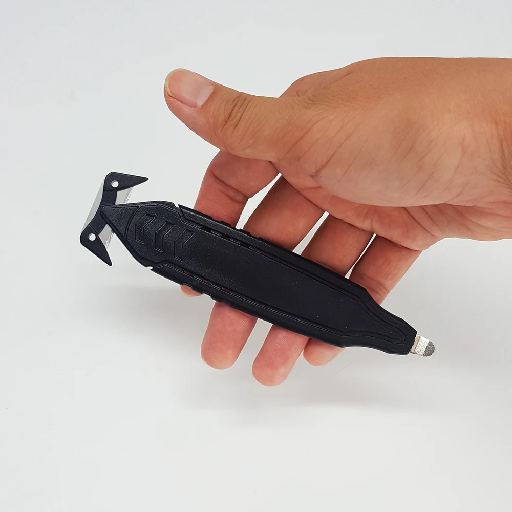 Специальная конструкция, двухсторонняя коробка для лезвий, буквенный резак с функцией удаления наклеек, стабильные съемные концы